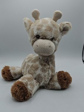 Ebba Loppy Giraffe Rattle Plush Toy Stuffed Animal 11” Baby Child Jungle Aurora